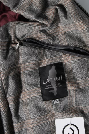 Ανδρικό δερμάτινο μπουφάν Latini, Μέγεθος L, Χρώμα Μαύρο, Τιμή 58,14 €
