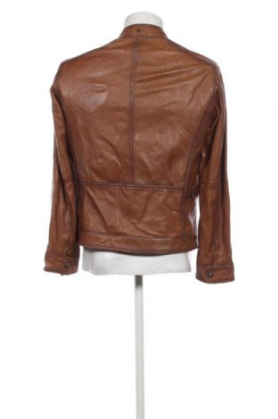 Pánská kožená bunda  Massimo Dutti, Velikost M, Barva Hnědá, Cena  2 567,00 Kč
