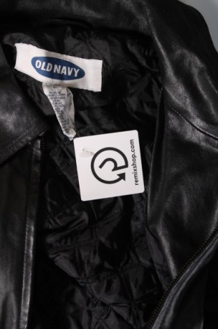 Pánská kožená bunda  Old Navy, Velikost L, Barva Černá, Cena  1 350,00 Kč