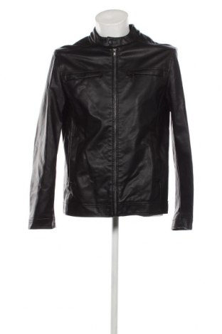 Pánska kožená bunda  Oviesse, Veľkosť L, Farba Čierna, Cena  39,50 €