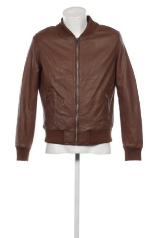 Pánska kožená bunda  SERGE PARIENTE, Veľkosť L, Farba Hnedá, Cena  333,51 €