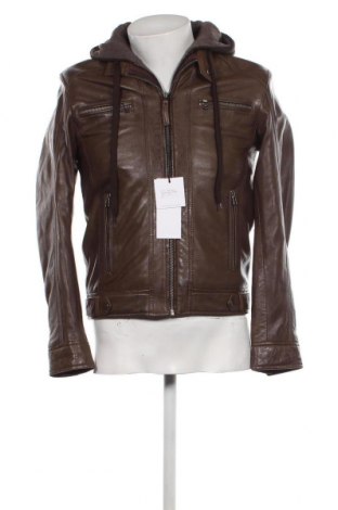 Pánska kožená bunda  SERGE PARIENTE, Veľkosť S, Farba Hnedá, Cena  333,51 €
