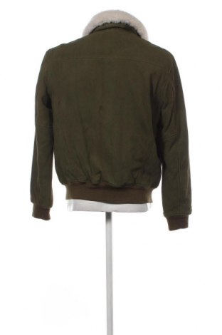 Pánska kožená bunda  Schott, Veľkosť L, Farba Zelená, Cena  323,50 €