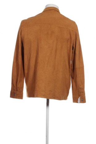 Pánska kožená bunda  Selected Homme, Veľkosť L, Farba Béžová, Cena  75,80 €