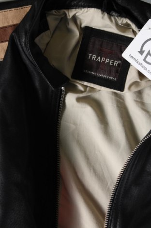 Pánska kožená bunda  Trapper, Veľkosť L, Farba Čierna, Cena  57,84 €