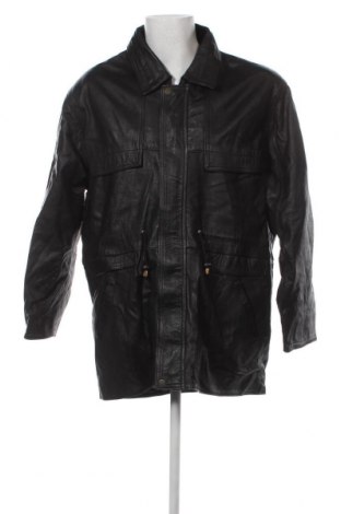 Ανδρικό δερμάτινο μπουφάν Vip, Μέγεθος XL, Χρώμα Μαύρο, Τιμή 20,71 €