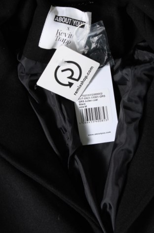 Ανδρικά παλτό About you x Kevin Trapp, Μέγεθος M, Χρώμα Μαύρο, Τιμή 20,33 €
