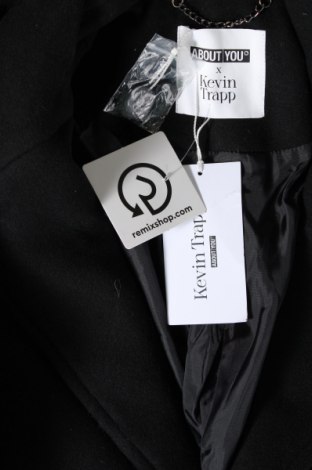 Ανδρικά παλτό About you x Kevin Trapp, Μέγεθος L, Χρώμα Μαύρο, Τιμή 119,59 €