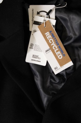 Ανδρικά παλτό Jack & Jones, Μέγεθος L, Χρώμα Μαύρο, Τιμή 42,27 €