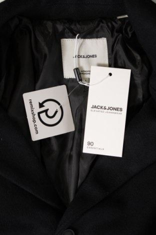 Ανδρικά παλτό Jack & Jones, Μέγεθος L, Χρώμα Μπλέ, Τιμή 22,83 €