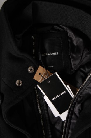 Ανδρικά παλτό Jack & Jones PREMIUM, Μέγεθος M, Χρώμα Μαύρο, Τιμή 27,05 €