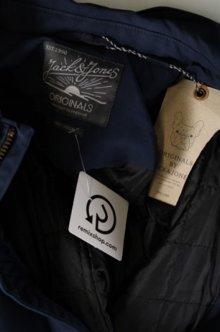 Palton de bărbați Originals By Jack & Jones, Mărime L, Culoare Albastru, Preț 156,45 Lei