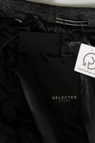 Ανδρικά παλτό Selected Homme, Μέγεθος XL, Χρώμα Γκρί, Τιμή 63,40 €