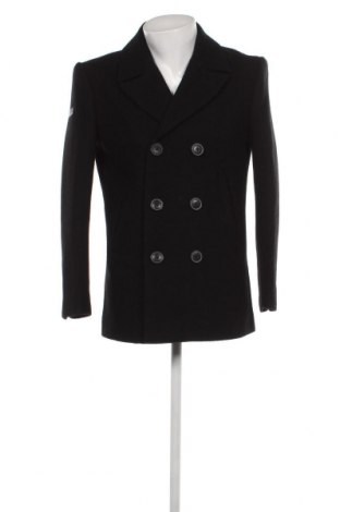 Мъжко палто Superdry, Размер M, Цвят Черен, Цена 87,12 лв.