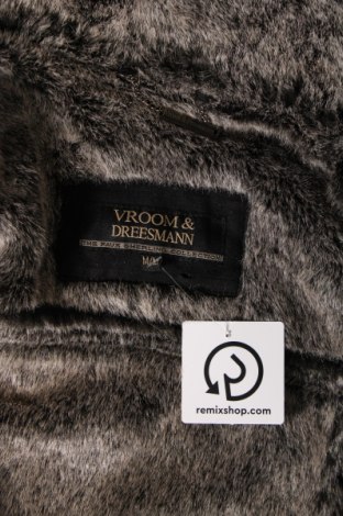 Мъжко палто Vroom & Dreesmann, Размер M, Цвят Черен, Цена 45,67 лв.
