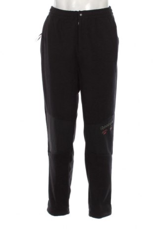 Pantaloni polar de bărbați Reebok, Mărime M, Culoare Negru, Preț 183,16 Lei