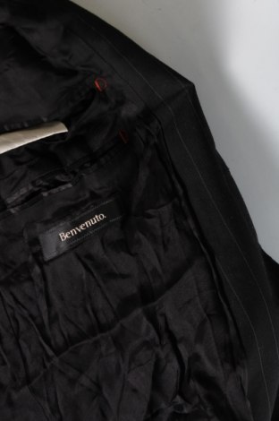 Ανδρικό σακάκι Benvenuto, Μέγεθος L, Χρώμα Μαύρο, Τιμή 7,52 €