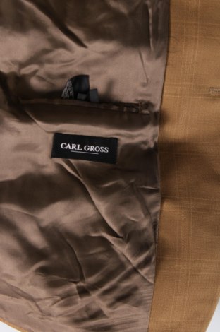 Ανδρικό σακάκι Carl Gross, Μέγεθος L, Χρώμα  Μπέζ, Τιμή 5,51 €