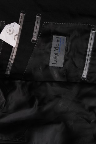 Мъжко сако Luigi Morini, Размер S, Цвят Черен, Цена 13,33 лв.