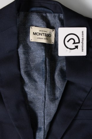 Pánské sako  Montego, Velikost S, Barva Modrá, Cena  161,00 Kč
