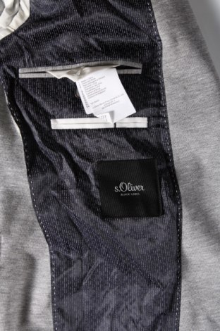 Мъжко сако S.Oliver Black Label, Размер S, Цвят Сив, Цена 17,82 лв.