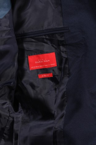 Ανδρικό σακάκι Zara Man, Μέγεθος L, Χρώμα Μπλέ, Τιμή 24,12 €