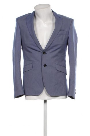 Ανδρικό σακάκι Zara Man, Μέγεθος L, Χρώμα Μπλέ, Τιμή 7,24 €