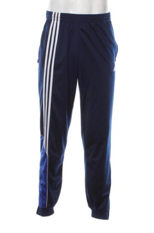 Pantaloni trening de bărbați Adidas, Mărime M, Culoare Albastru, Preț 95,39 Lei
