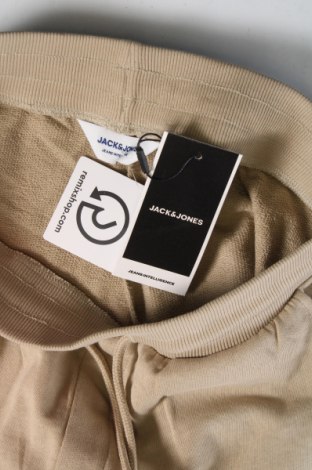 Ανδρικό αθλητικό παντελόνι Jack & Jones, Μέγεθος S, Χρώμα  Μπέζ, Τιμή 20,62 €