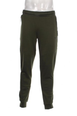 Pantaloni trening de bărbați PUMA, Mărime M, Culoare Verde, Preț 286,18 Lei
