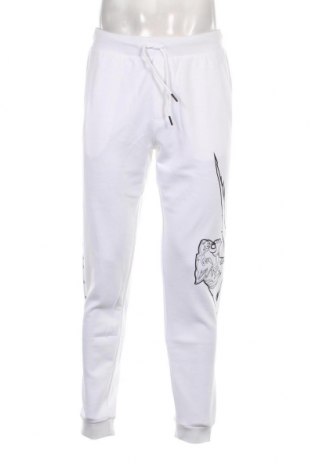 Ανδρικό αθλητικό παντελόνι Plein Sport, Μέγεθος L, Χρώμα Λευκό, Τιμή 120,24 €