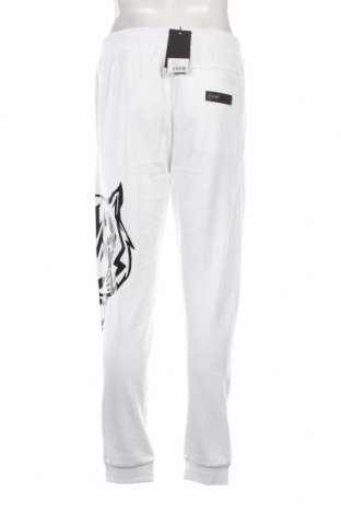 Ανδρικό αθλητικό παντελόνι Plein Sport, Μέγεθος L, Χρώμα Λευκό, Τιμή 130,64 €