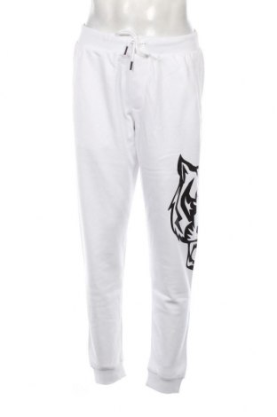 Ανδρικό αθλητικό παντελόνι Plein Sport, Μέγεθος XL, Χρώμα Λευκό, Τιμή 44,54 €
