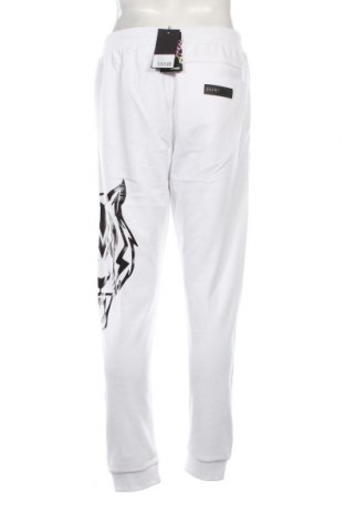 Ανδρικό αθλητικό παντελόνι Plein Sport, Μέγεθος XL, Χρώμα Λευκό, Τιμή 130,64 €
