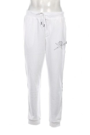 Ανδρικό αθλητικό παντελόνι Plein Sport, Μέγεθος XL, Χρώμα Λευκό, Τιμή 56,41 €