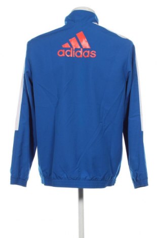 Ανδρική αθλητική ζακέτα Adidas, Μέγεθος M, Χρώμα Μπλέ, Τιμή 21,71 €