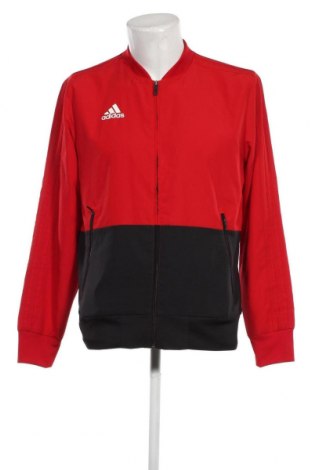 Ανδρική αθλητική ζακέτα Adidas, Μέγεθος M, Χρώμα Κόκκινο, Τιμή 33,40 €