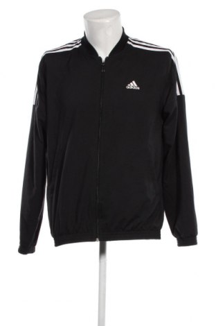 Ανδρική αθλητική ζακέτα Adidas, Μέγεθος M, Χρώμα Μαύρο, Τιμή 30,06 €