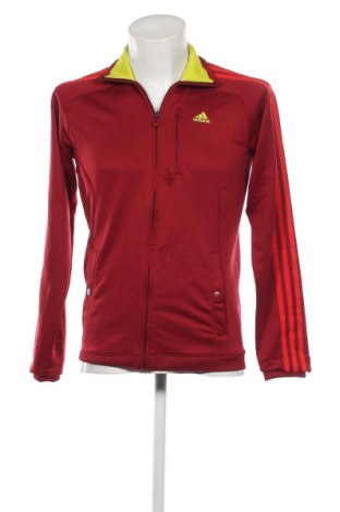 Ανδρική αθλητική ζακέτα Adidas, Μέγεθος S, Χρώμα Κόκκινο, Τιμή 28,39 €