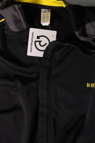 Bluză trening de bărbați Kipsta, Mărime M, Culoare Negru, Preț 69,28 Lei