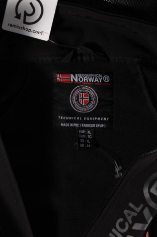 Мъжко спортно яке Geographical Norway, Размер XL, Цвят Черен, Цена 239,00 лв.