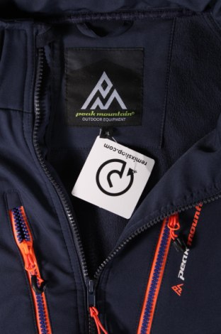 Ανδρικό αθλητικό μπουφάν Peak Mountain, Μέγεθος XL, Χρώμα Μπλέ, Τιμή 63,09 €
