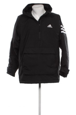 Ανδρικό μπουφάν Adidas, Μέγεθος L, Χρώμα Μαύρο, Τιμή 92,89 €