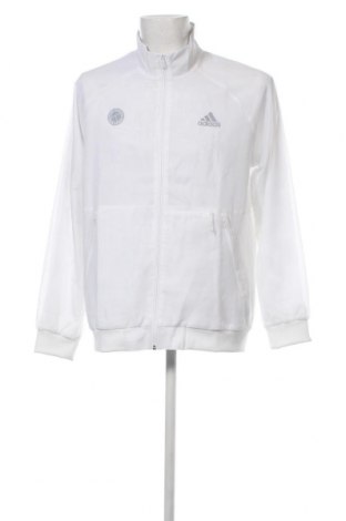 Мъжко яке Adidas, Размер L, Цвят Бял, Цена 190,07 лв.