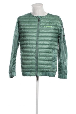 Ανδρικό μπουφάν Adidas, Μέγεθος S, Χρώμα Πράσινο, Τιμή 59,94 €