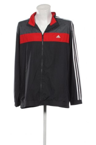 Herrenjacke Adidas, Größe XXL, Farbe Grau, Preis 36,44 €