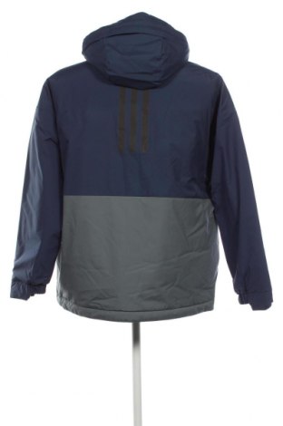Ανδρικό μπουφάν Adidas, Μέγεθος L, Χρώμα Μπλέ, Τιμή 70,76 €
