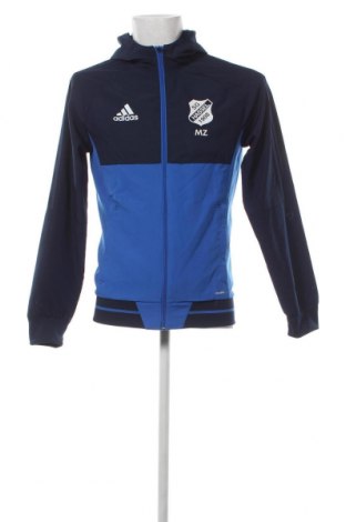 Ανδρικό μπουφάν Adidas, Μέγεθος S, Χρώμα Μπλέ, Τιμή 31,57 €