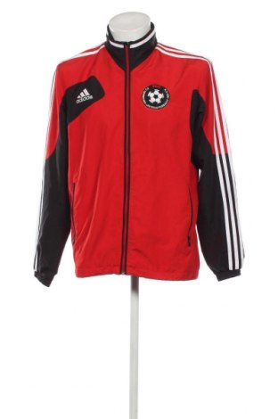 Herrenjacke Adidas, Größe M, Farbe Rot, Preis 32,51 €