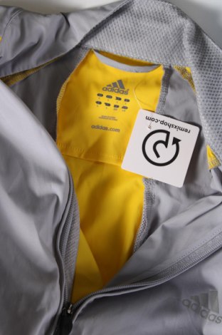 Ανδρικό μπουφάν Adidas, Μέγεθος L, Χρώμα Γκρί, Τιμή 32,56 €